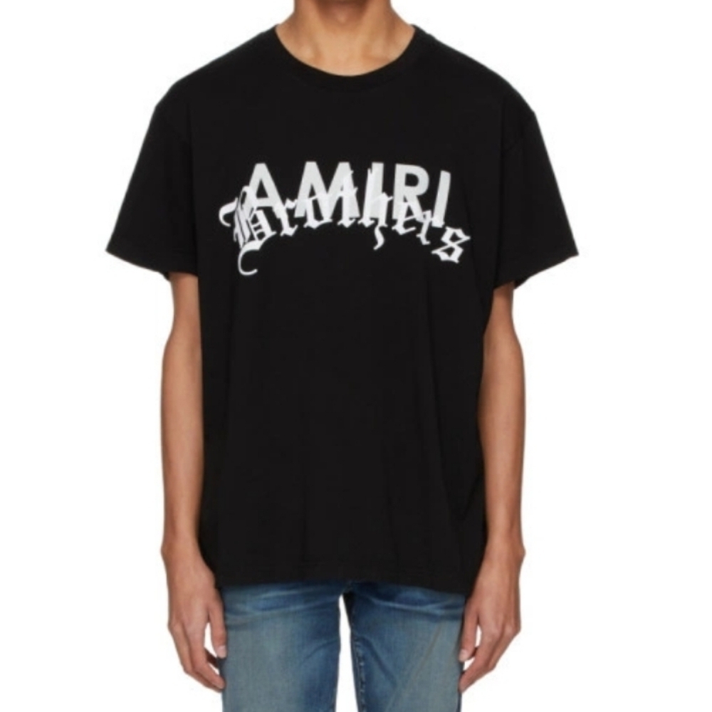 Amiri Black Brothers T-Shirt Size XL